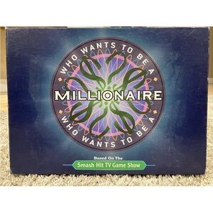 Who Wants to Be a Millionaire Board Game 100% complete. Mint condition